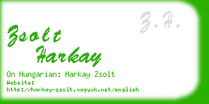 zsolt harkay business card